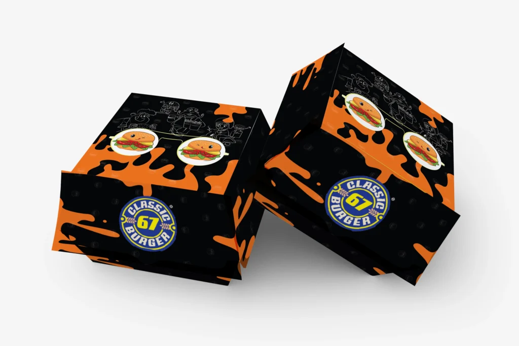 burger packaging